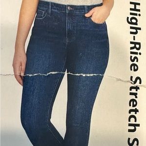 Nwt. Buffalo David Britton high rise stretch skinny jeans